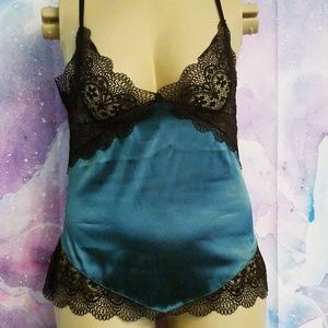 (NWOT) Green/Black Lingerie
